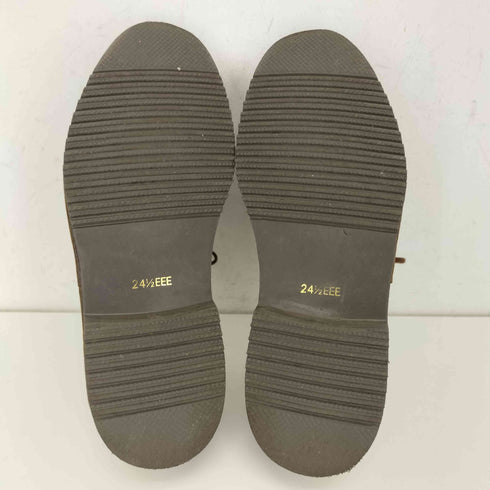 ハッシュパピーズ HUSH PUPPIES フェイクスエード プレーントゥ シューズ メンズ JPN:24.5
