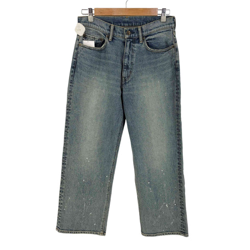 プラージュ PLAGE TENDREMENT ペイント ストレートデニムパンツ レディース