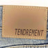プラージュ PLAGE TENDREMENT ペイント ストレートデニムパンツ レディース