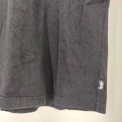 ステューシー Stussy インド製 襟リブ クルーネックTシャツ メンズ import:M