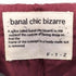 バナルシックビザール banal chic bizarre ミリタリーデザインビスチェ レディース