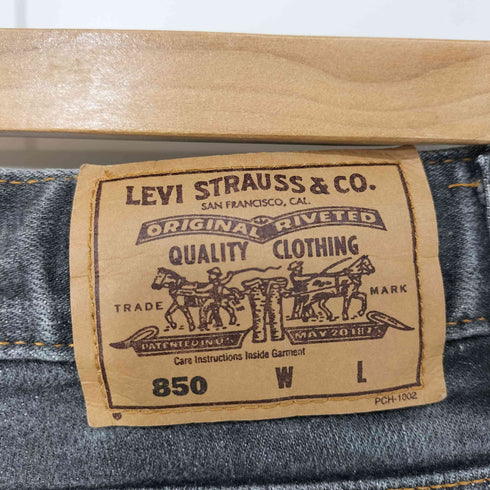 リーバイス Levis 00s 850 スリムフィット フレア ブラック デニム レディース 29×32