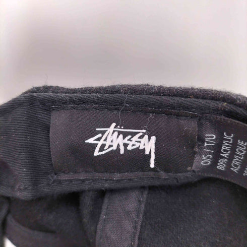 ステューシー Stussy Sロゴ ウールナイロン 6パネルキャップ メンズ O/S