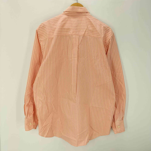 エディーバウアー Eddie Bauer 00S OLD WRINKLE RESISTANT L/S ボタンダウン ストライプ ドレス シャツ メンズ import:M