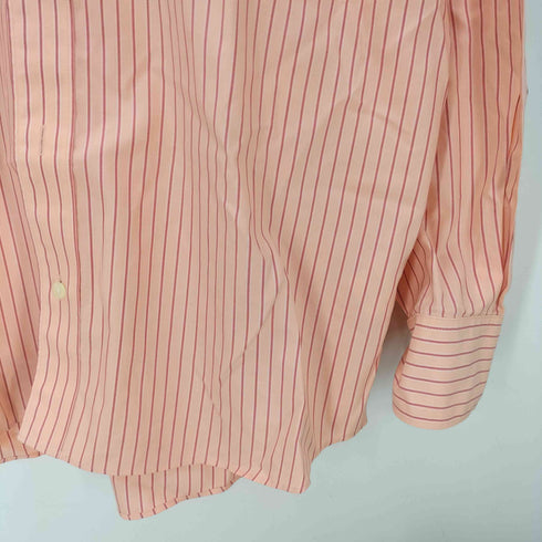 エディーバウアー Eddie Bauer 00S OLD WRINKLE RESISTANT L/S ボタンダウン ストライプ ドレス シャツ メンズ import:M