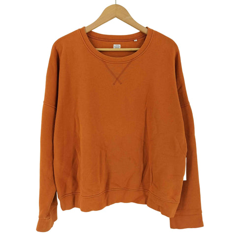 イートウツサヴィルロウ E.TAUTZ SAVILE ROW ワンカラー クルーネックスウェット メンズ import:M