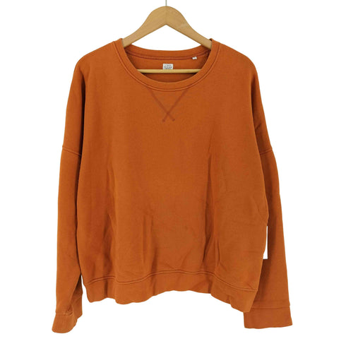 イートウツサヴィルロウ E.TAUTZ SAVILE ROW ワンカラー クルーネックスウェット メンズ import:M