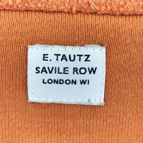 イートウツサヴィルロウ E.TAUTZ SAVILE ROW ワンカラー クルーネックスウェット メンズ import:M