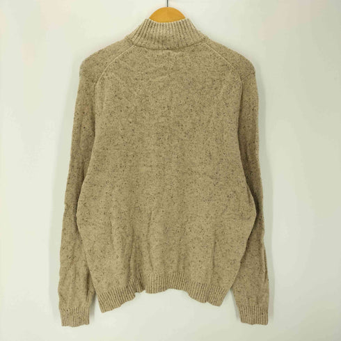 エディーバウアー Eddie Bauer 00S 07AW OLD ハーフジップ ネップ ノルディック ニット セーター メンズ import:M