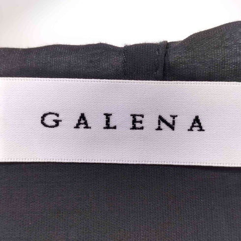 GALENA ミディアムレングスシアーパーカー レディース 38