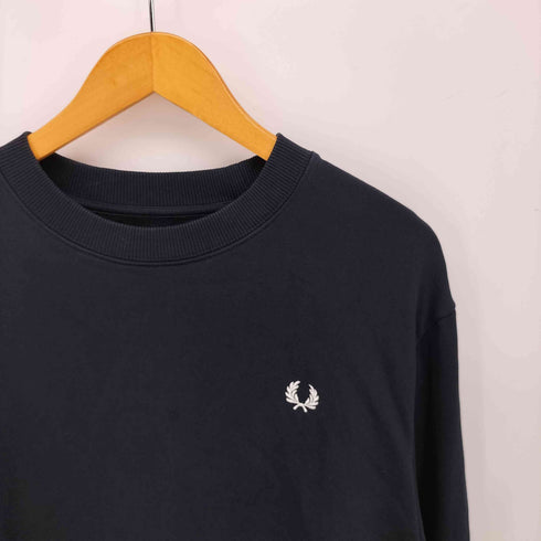 フレッドペリー FRED PERRY CREW NECK SWEATSHIRT クルーネック スウェットシャツ メンズ import:L