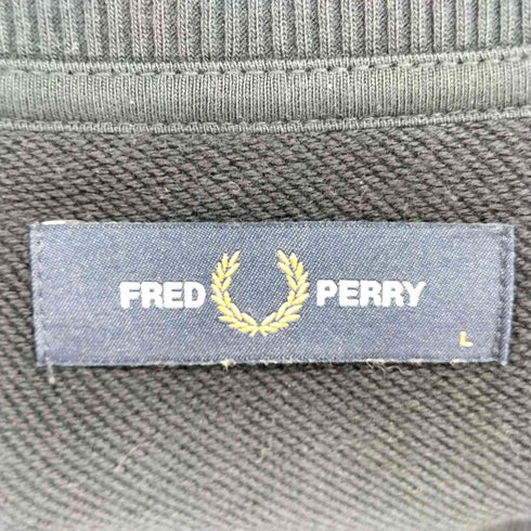 フレッドペリー FRED PERRY CREW NECK SWEATSHIRT クルーネック スウェットシャツ メンズ import:L