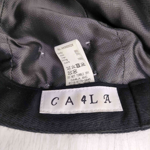 カシラ CA4LA ウールリネン混キャスケット メンズ