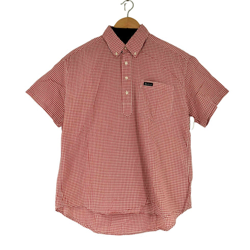 ウールリッチ WOOLRICH S/S ギンガムチェック プルオーバー B.Dシャツ メンズ JPN:M