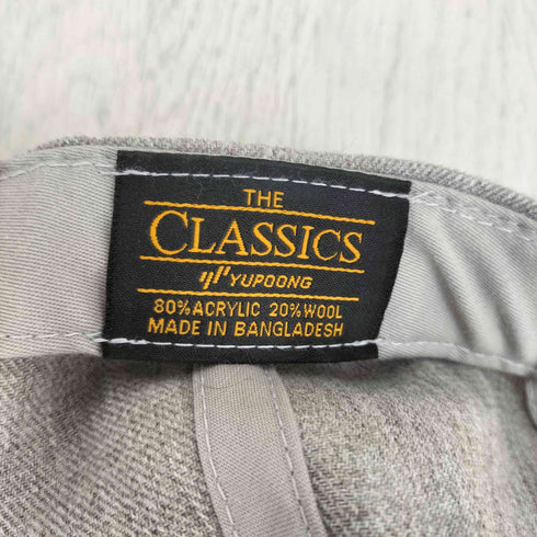 ザクラシックス THE CLASSICS フロント刺繍6パネルキャップ メンズ