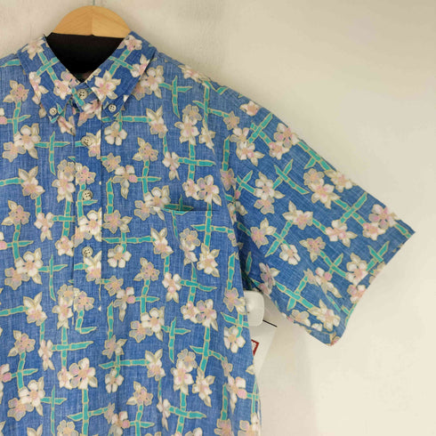 Attractive MADE IN HAWAII ボタンダウン アロハシャツ メンズ JPN:M