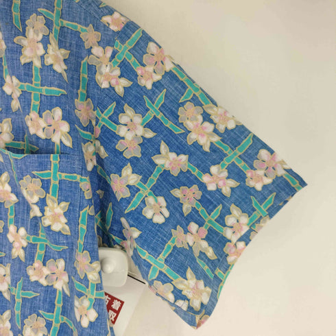 Attractive MADE IN HAWAII ボタンダウン アロハシャツ メンズ JPN:M