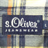s.Oliver 細畝コーデュロイ カットオフ 長袖 シャツ メンズ import:L