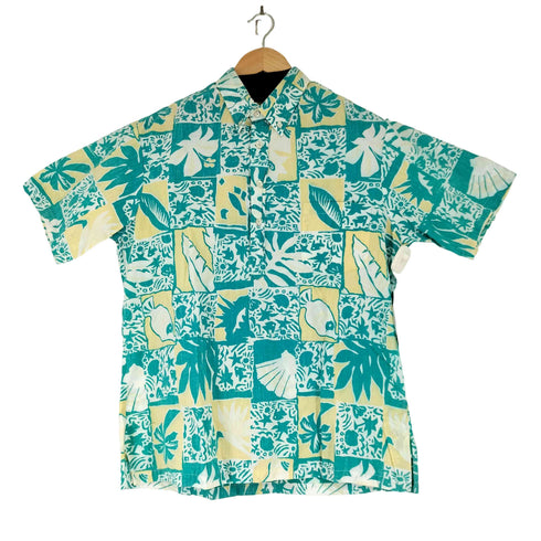 cook street MADE IN USA ボタンダウン アロハシャツ メンズ JPN:M