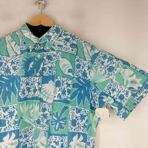 cook street MADE IN USA ボタンダウン アロハシャツ メンズ JPN:M