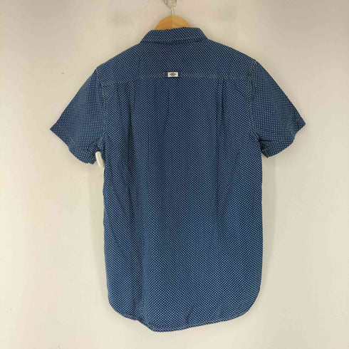 スーパードライ Superdry 極度乾燥(しなさい) ドット柄 L/S シャツ メンズ L