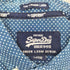 スーパードライ Superdry 極度乾燥(しなさい) ドット柄 L/S シャツ メンズ L