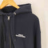 NICE WEATHER ロゴスウェット ジップパーカー メンズ JPN:M