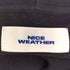 NICE WEATHER ロゴスウェット ジップパーカー メンズ JPN:M