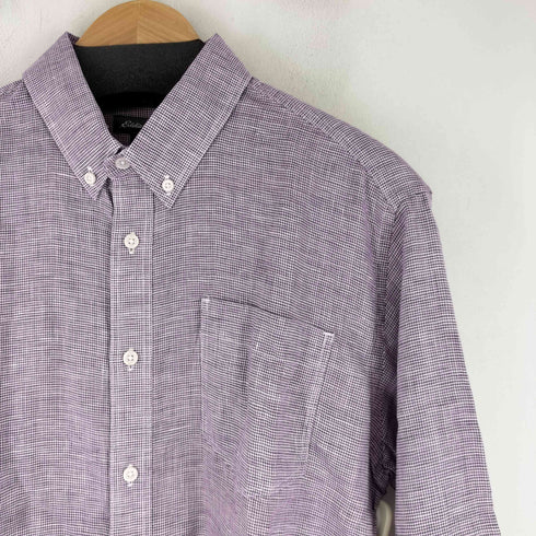 エディーバウアー Eddie Bauer 7分袖 リネンシャツ メンズ M