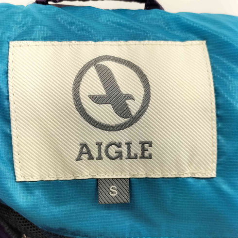 エーグル AIGLE フロントロゴ ナイロンベスト メンズ S
