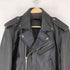 Bs LEATHER cow leather 裏地メッシュ レザーダブルライダースジャケット メンズ JPN:4