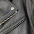 Bs LEATHER cow leather 裏地メッシュ レザーダブルライダースジャケット メンズ JPN:4