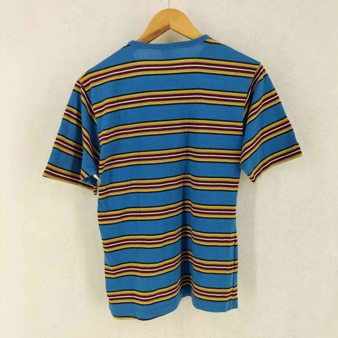 ジェーシーペニー JC Penney 70S ヘンリーネック ボーダーTシャツ メンズ import:L
