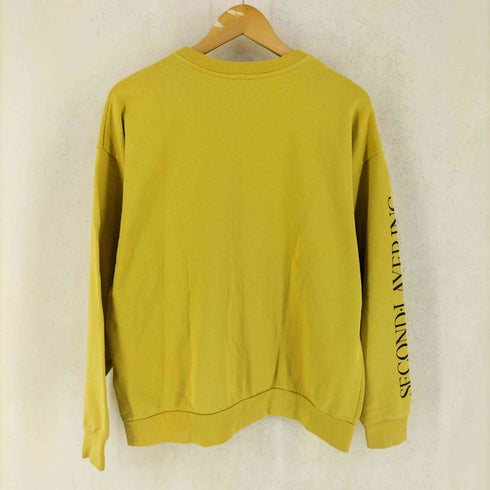 セカンドレイヤー second layer 袖ロゴ EYEプリントスウェット メンズ JPN:M