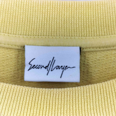 セカンドレイヤー second layer 袖ロゴ EYEプリントスウェット メンズ JPN:M