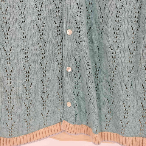 ティーモダンストリートウエア TTT_MSW Knit Cardigan Docking Shirt メンズ L