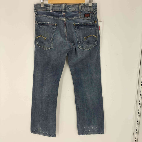ジースターロー G-STAR RAW S.C.STUDE STRAIGHT スタッズストレートデニム メンズ 32×32