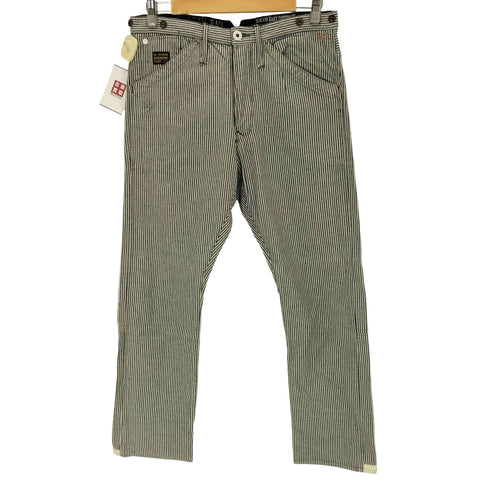 ジースターロー G-STAR RAW BRIDGE TAPERED ヒッコリー ワークパンツ メンズ 30×32