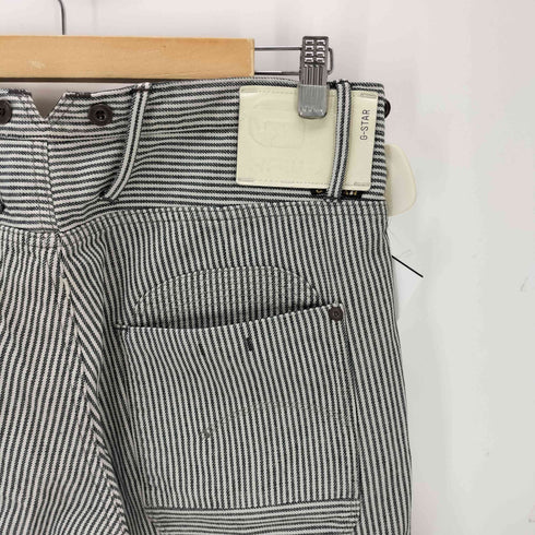 ジースターロー G-STAR RAW BRIDGE TAPERED ヒッコリー ワークパンツ メンズ 30×32