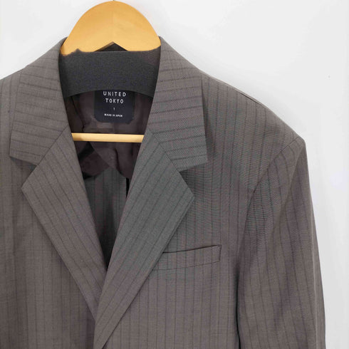 ユナイテッドトウキョウ UNITED TOKYO SUMMER WOOL シングルジャケット メンズ 1