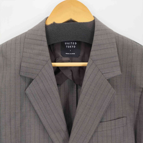ユナイテッドトウキョウ UNITED TOKYO SUMMER WOOL シングルジャケット メンズ 1