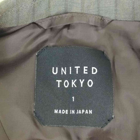 ユナイテッドトウキョウ UNITED TOKYO SUMMER WOOL シングルジャケット メンズ 1