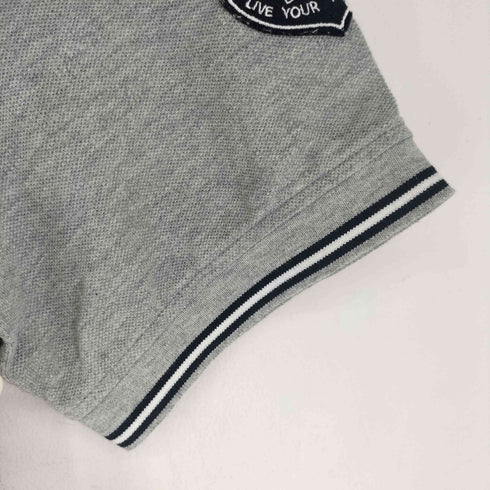 エディーバウアー Eddie Bauer 刺繍ロゴ S/S ポロシャツ メンズ M