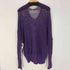 サルバム sulvam MESH ASYMMETRY KNIT メッシュアシンメトリーニット メンズ S