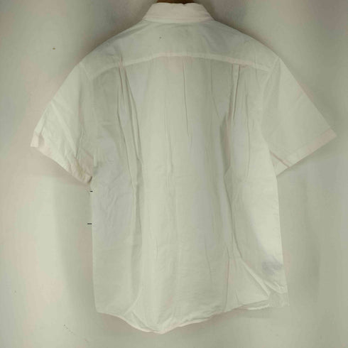 エディーバウアー Eddie Bauer 刺繍ロゴ S/S ボタンダウンシャツ メンズ L