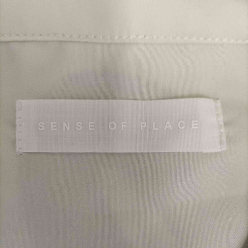 センスオブプレイス SENSE OF PLACE ポップアートオープンカラーシャツ メンズ L