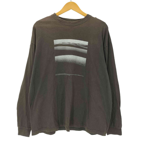 POET MEETS DUBWISE ポートミーツダブワイズ WHITE SANDS L/S T-SHIRT グラフィック カットソー ロンT メンズ JPN:XL