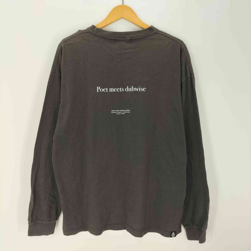 POET MEETS DUBWISE ポートミーツダブワイズ WHITE SANDS L/S T-SHIRT グラフィック カットソー ロンT メンズ JPN:XL
