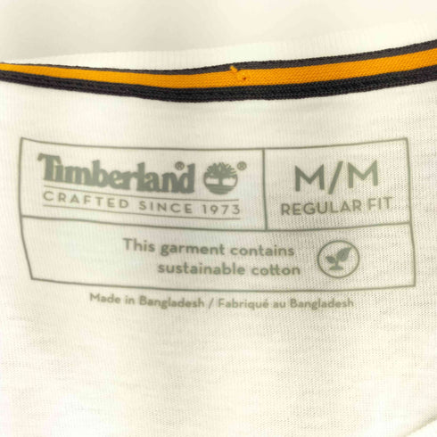 ティンバーランド Timberland REGULAR FIT フロントロゴ S/S Tシャツ メンズ M