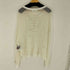 エルコンダクター el conductorH COTTON LACEUP LONG SLEEVE MESH TOP メンズ 4